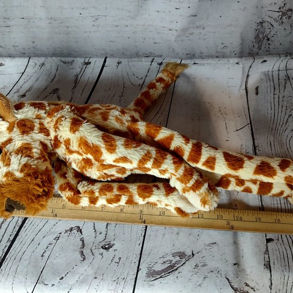 Adventure Planet Hanging Giraffe Brown 17 Inch Plush Stuffed Animal hook loop - Picture 8 of 8